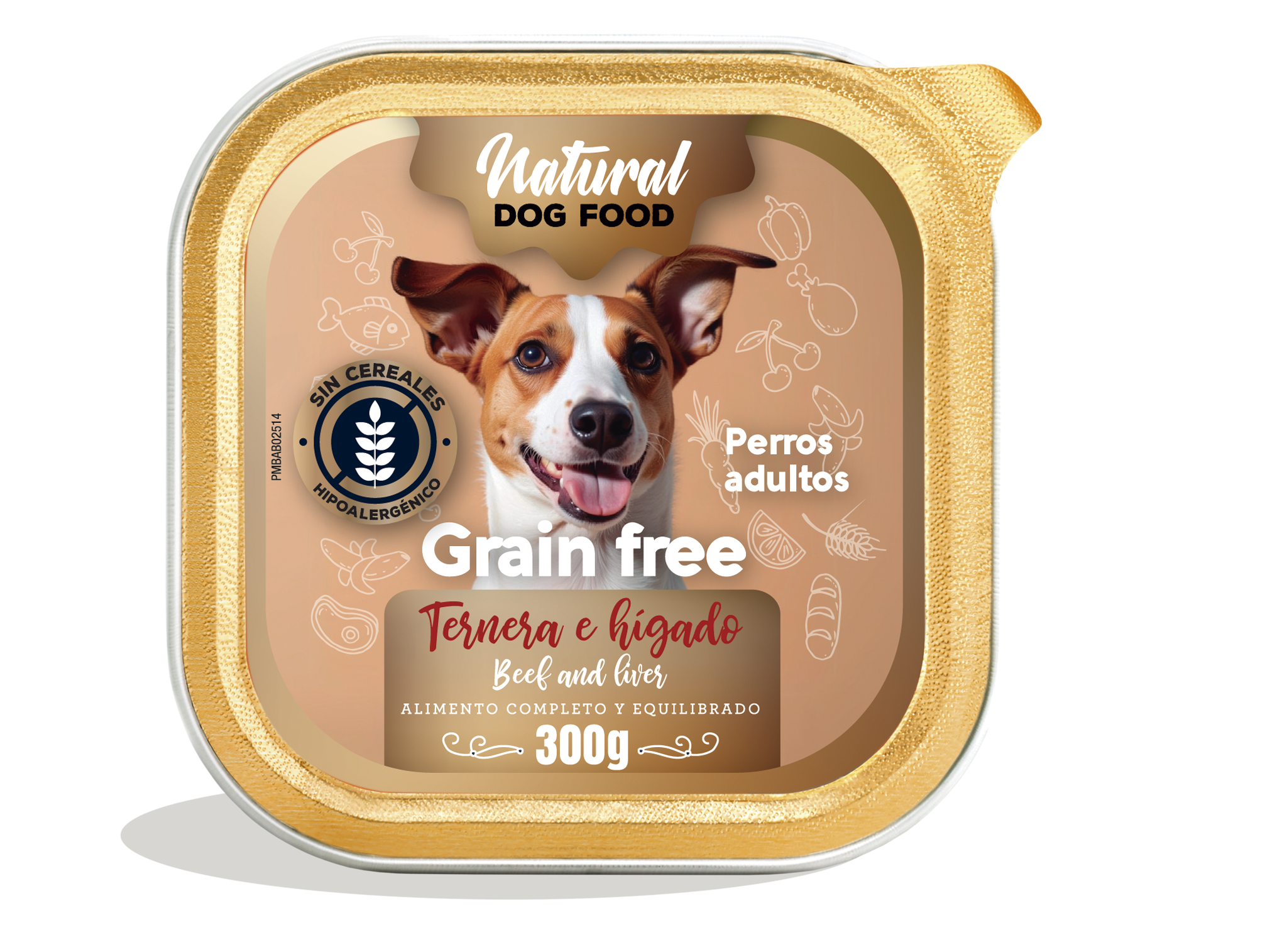 Natural Grain Free: Ternera e Hígado Selección